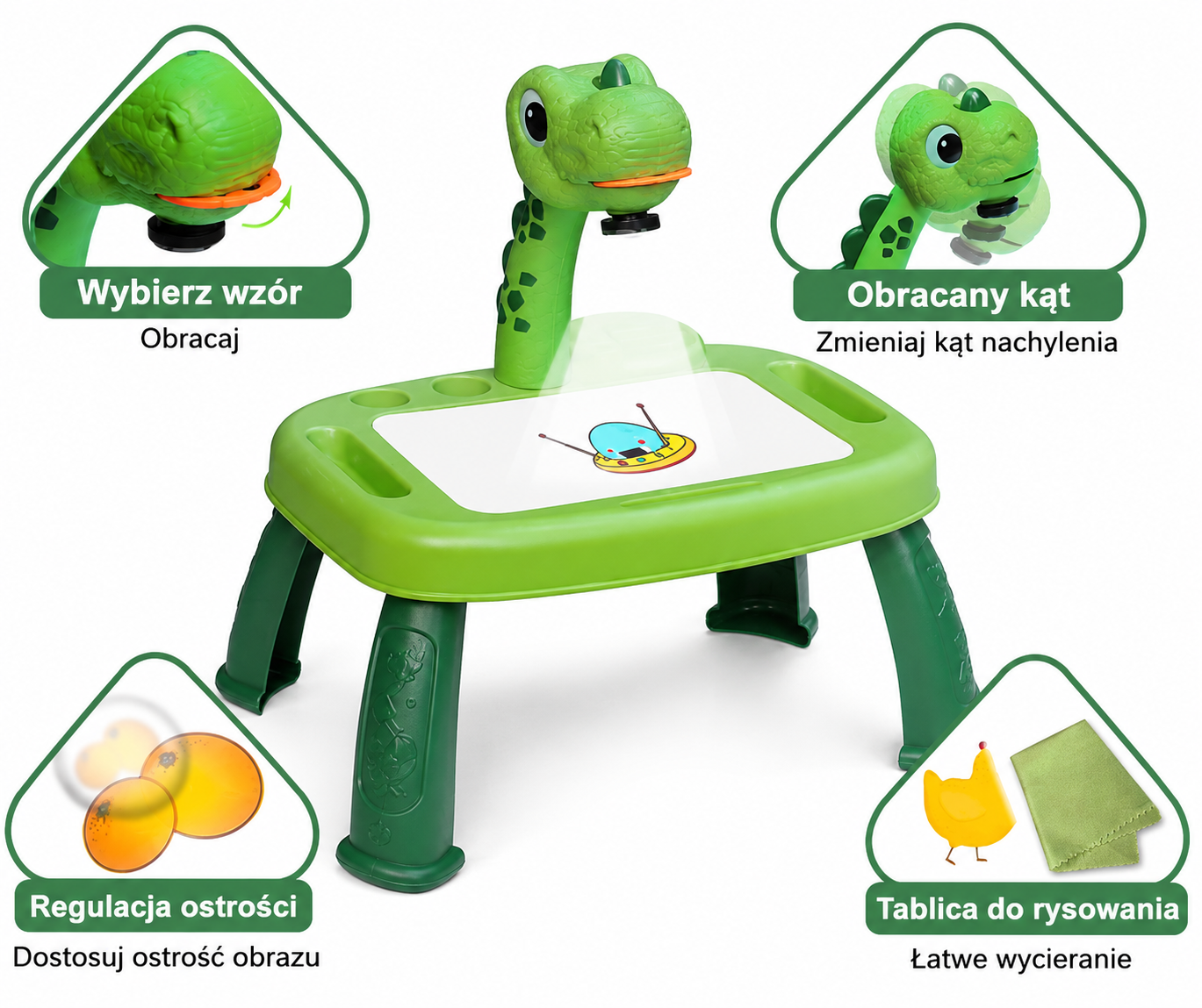 Stolik projektor DinoSzkic